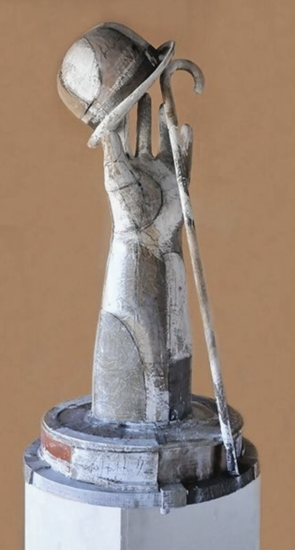 Shimon Okshteyn: Hand, Hat, Cane, 1999