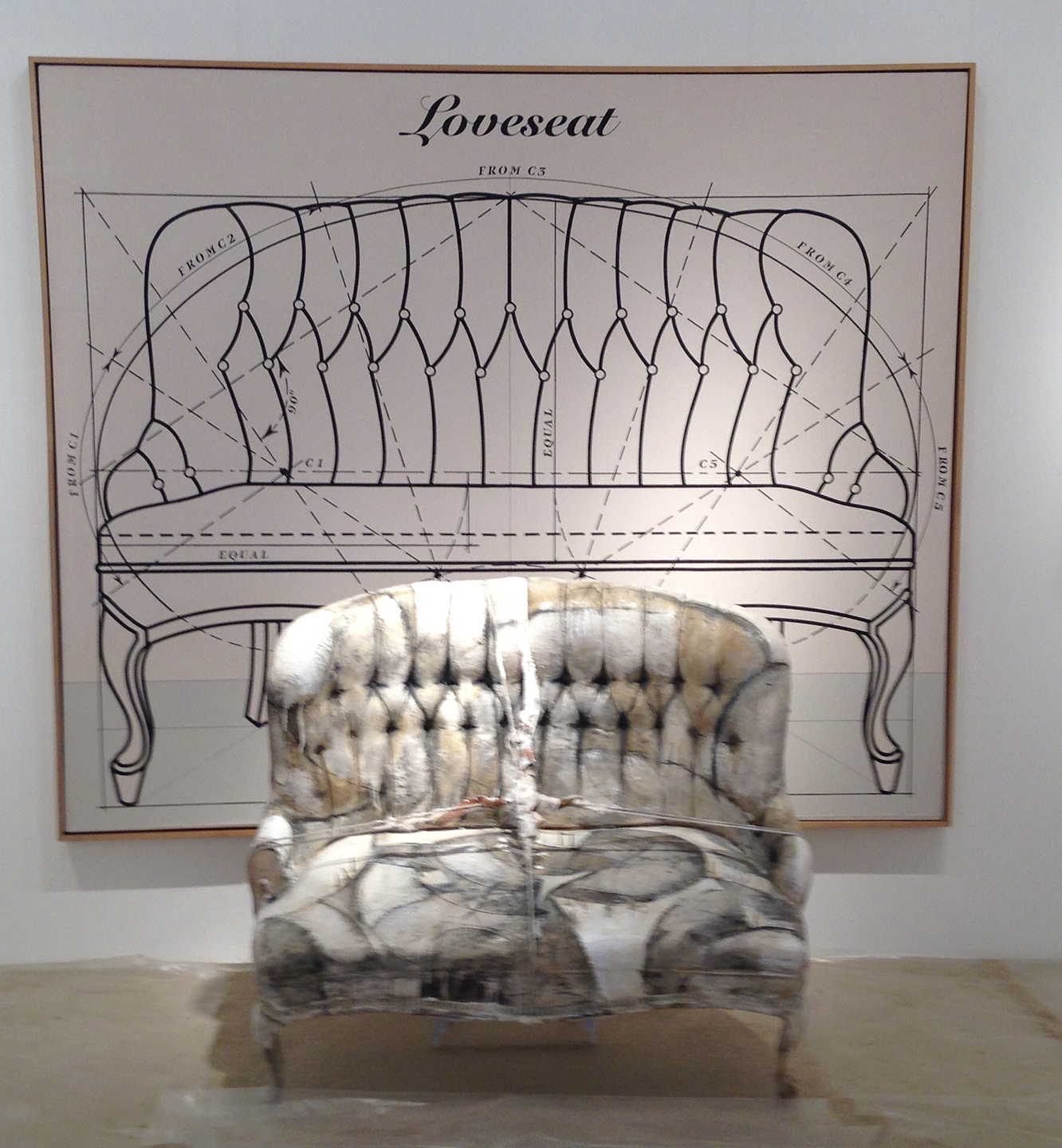 Shimon Okshteyn: Loveseat, 1994