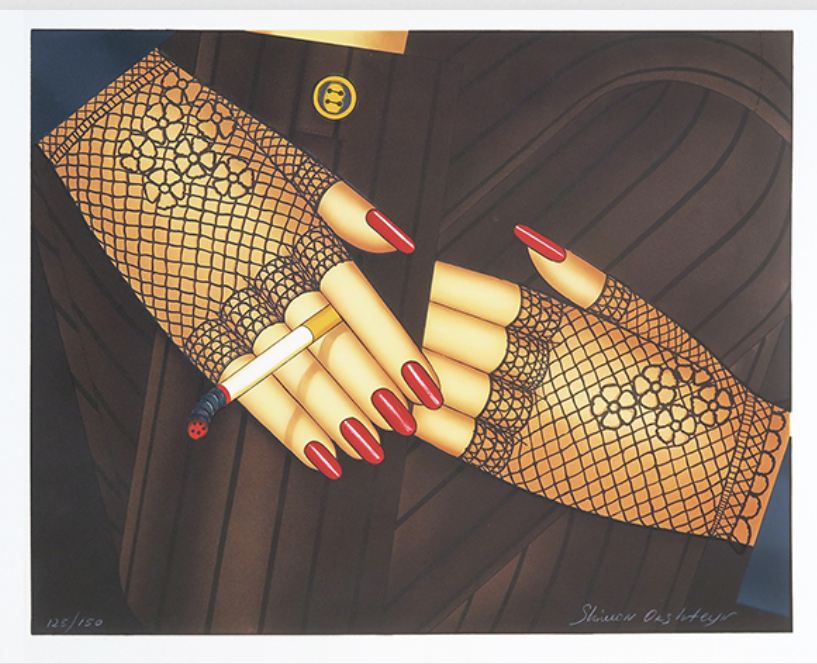 Shimon Okshteyn: Smoking Hands, 1984