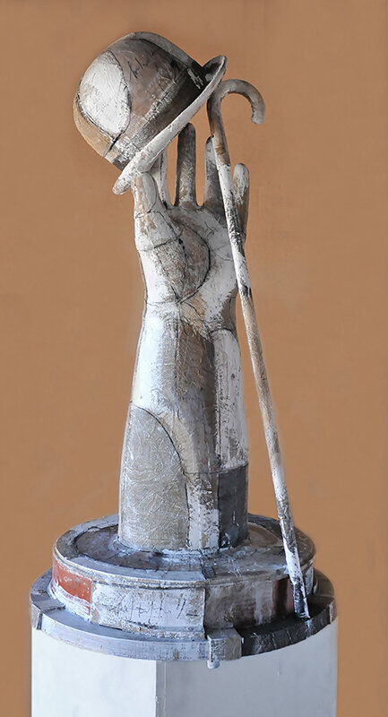 Shimon Okshteyn: Hand, Hat, Cane 1999