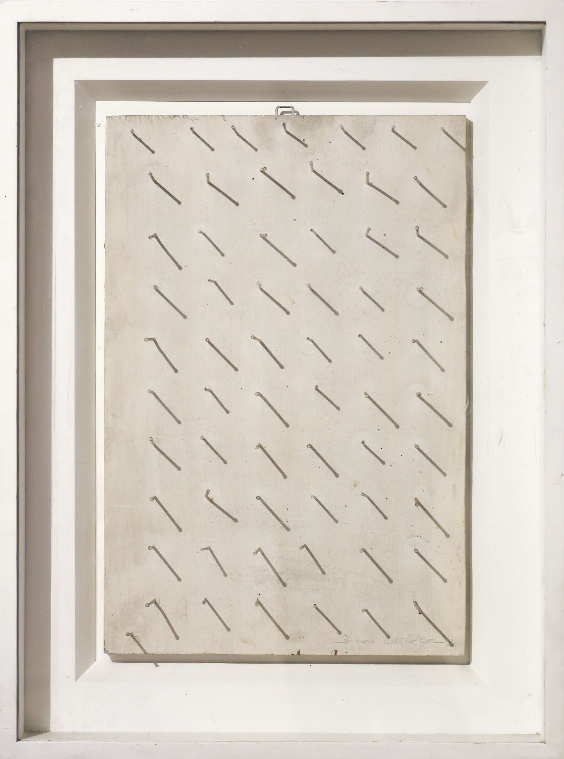 Shimon Okshteyn: Still Life With Nails, 1998